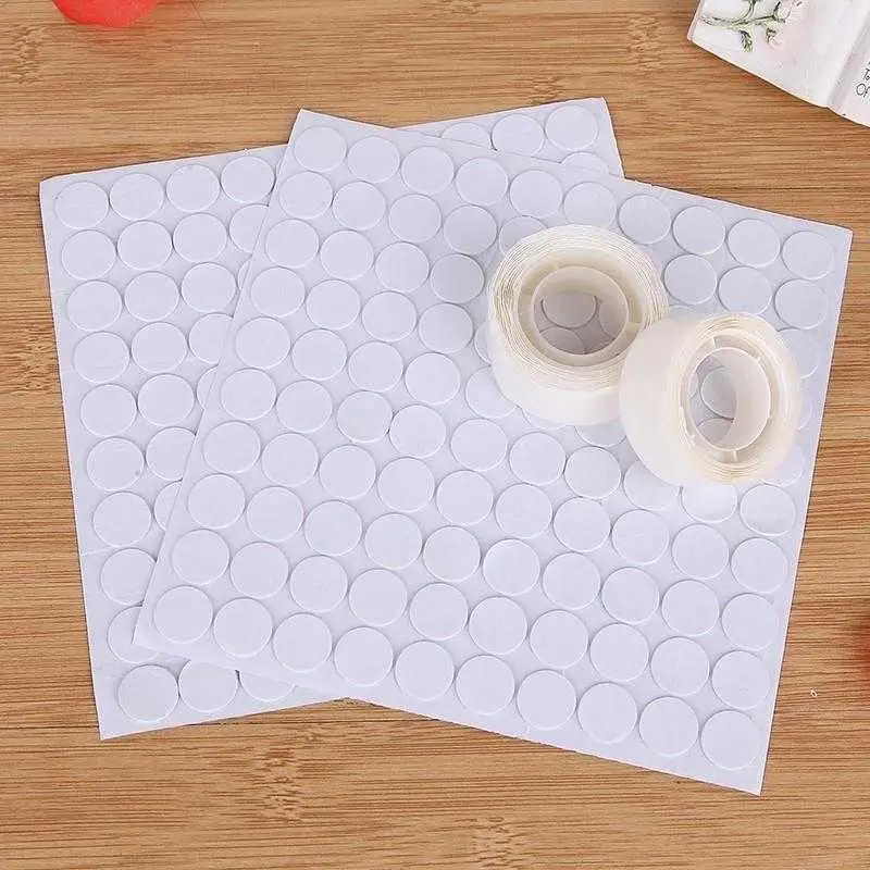 100pcs/roll Double-sided Adhesive Dots Transparent Removable Balloon  Adhesive Tape Glue for DIY Craft Wedding Birthday Party - AliExpress