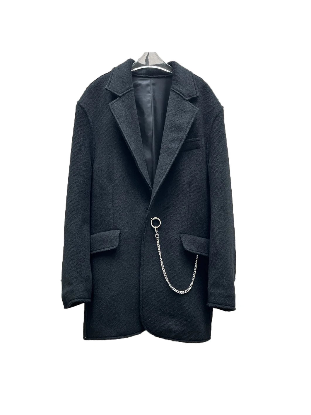 

Wool big suit jacket fashion temperament personality comfortable versatile 2024 fall and winter new 1111