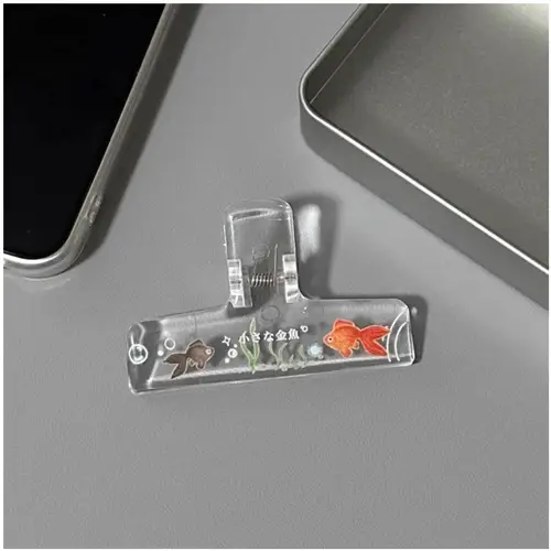 1pc Transparent Acrylic Binder Clips Book Piano Sheet Paper Clamps for Student Notebook Journal Document Organizer Stationery - Image 5