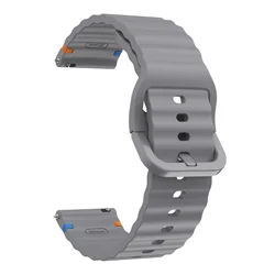 22mm Ocean Silicone Strap - Premium Watch Band Accessories for 20mm universal (SpaceH)
