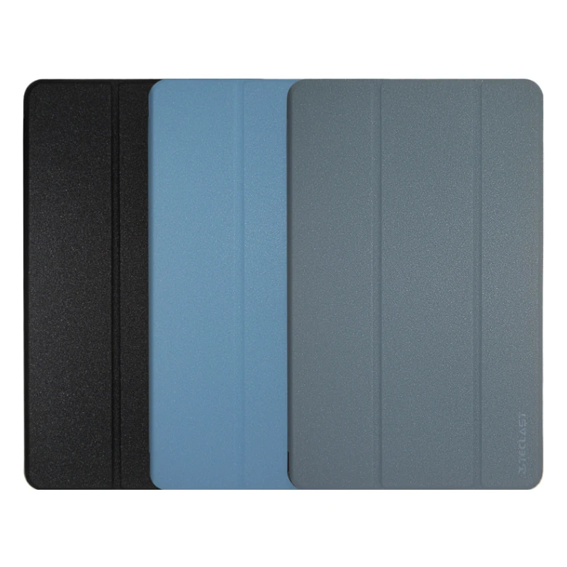 Slim Tablet Cover with Matte TPU Back and Tri-Fold Stand