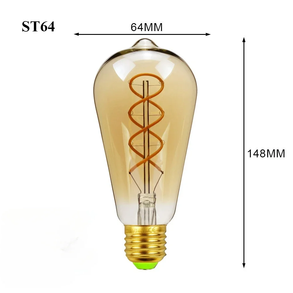 รูปสินค้า หลอดไฟ LED ฟิลามีนต์ โกลเด้น ปรับความสว่างได้