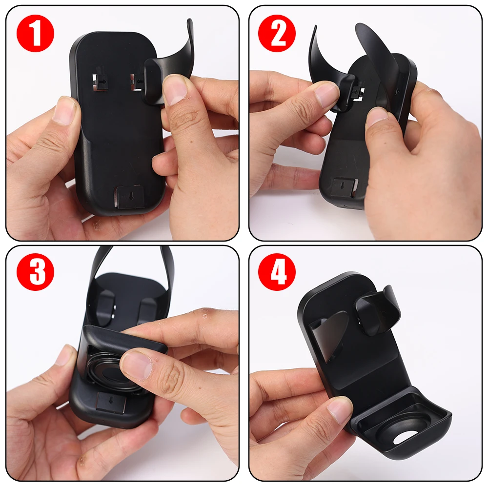 Electric Shaving Knife Rack Multi-function Men Shaving Shaver Storage Hook Wall Shelf Razor Rack Bathroom Kitchen Organizer Tool 5
