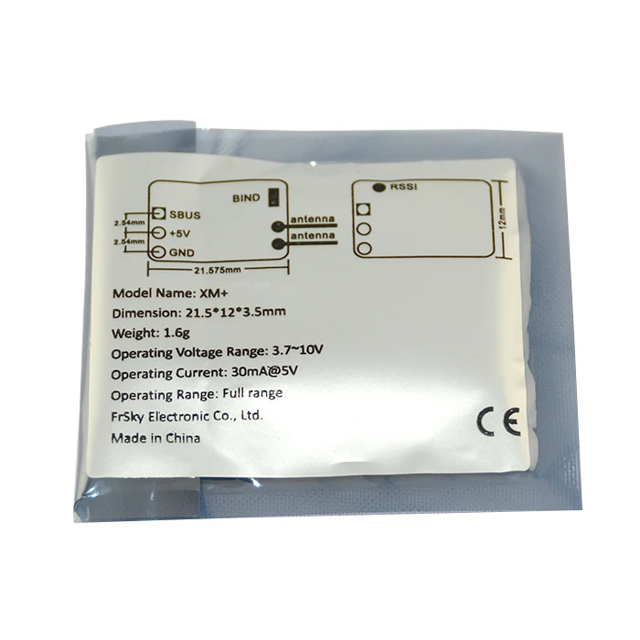 High Quality Frsky XM+ Micro D16 SBUS Full Range Receiver Up to 16CH T LITE TX16S RC Multicopter v1.13/V2.1.X