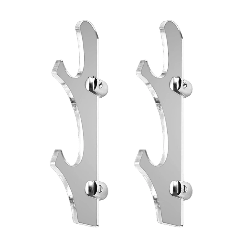 

Прочный акриловый держатель. Прочный и стабильный. Прозрачный двухслойный стеллаж для выставки товаров. Универсальная подставка