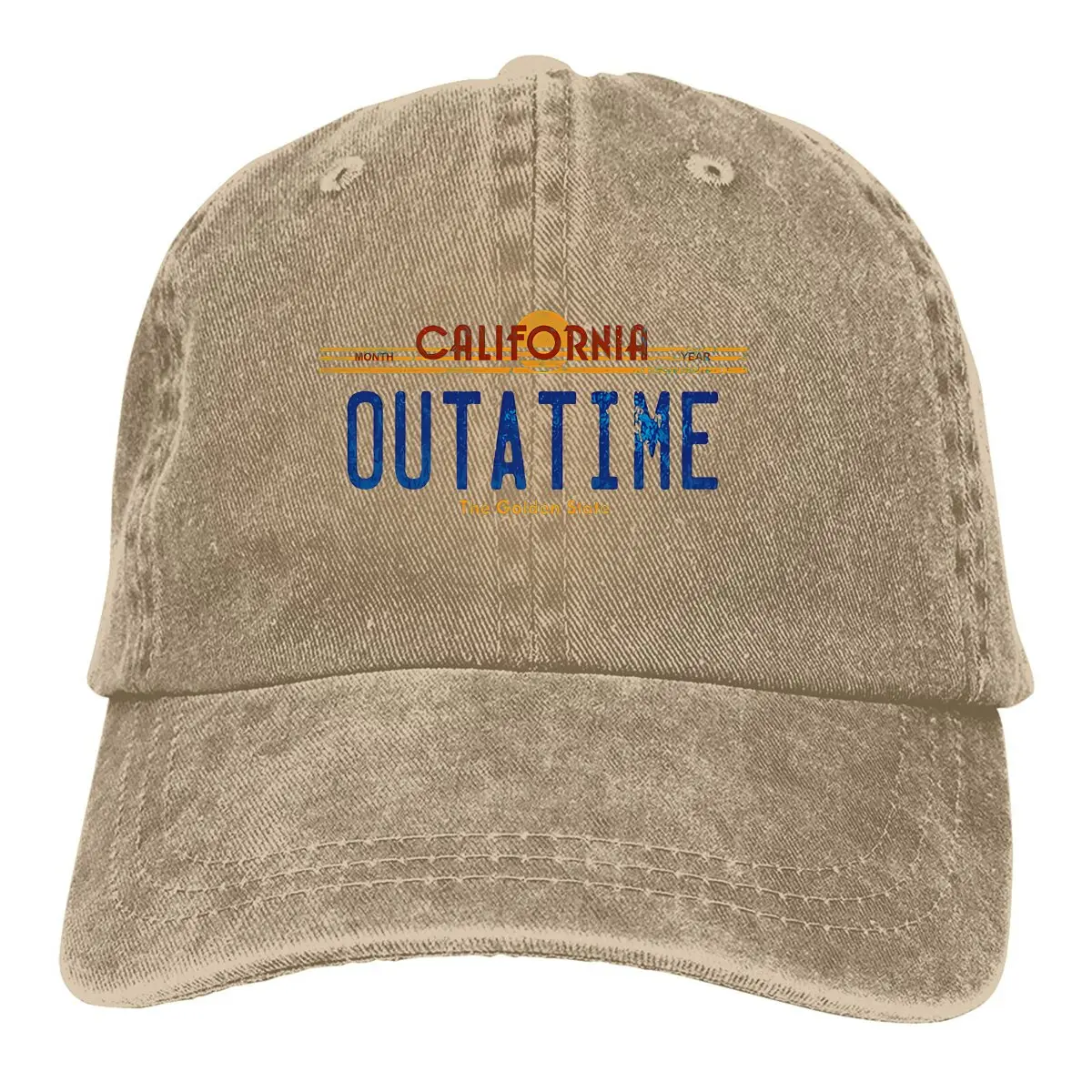 

Outatime Baseball Cap Men Hats Women Visor Protection Snapback Back to the Future Film Caps