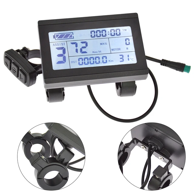 Ebike LCD ディスプレイ メーター E-Bike KT-LCD3U 計器 Amazon.co.jp: Ebike LCD ディスプレイ メーター E-Bike KT