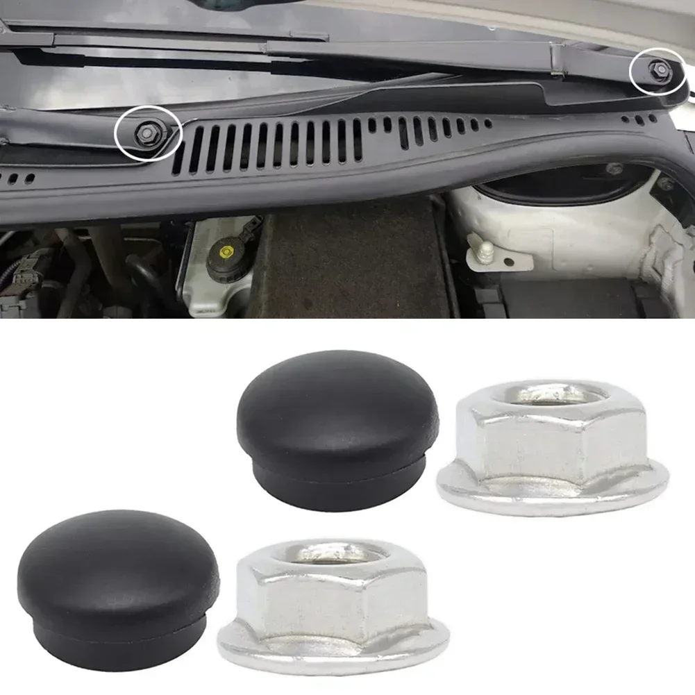 Car Front Windscreen Wiper Nut Cap Bolt Rocker Cover Kit 1J0955205A 9B9 133955435 955203005 5KD 955 205 5N0955205 Accessorie