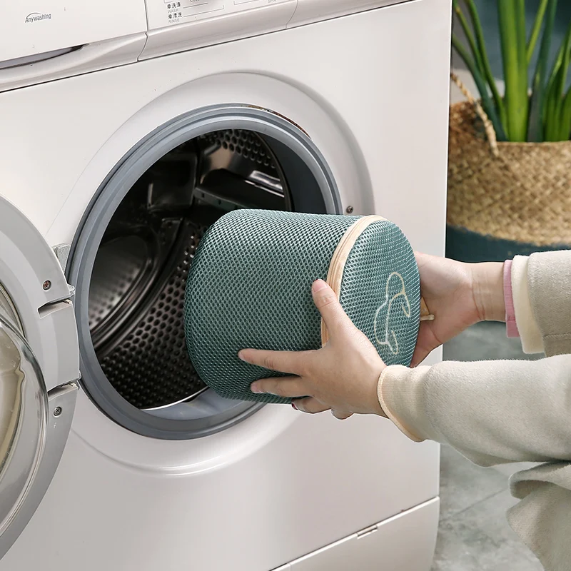 1pc Sac À Linge En Maille Pour Les Articles Délicats, Sac De Lavage Pour  Machine À