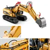 Remote Control Alloy Excavator 1:14 Metal Version Large Excavator Bucket Engineering Vehicle 2.4g Wireless Large Toy Boy Gift 4