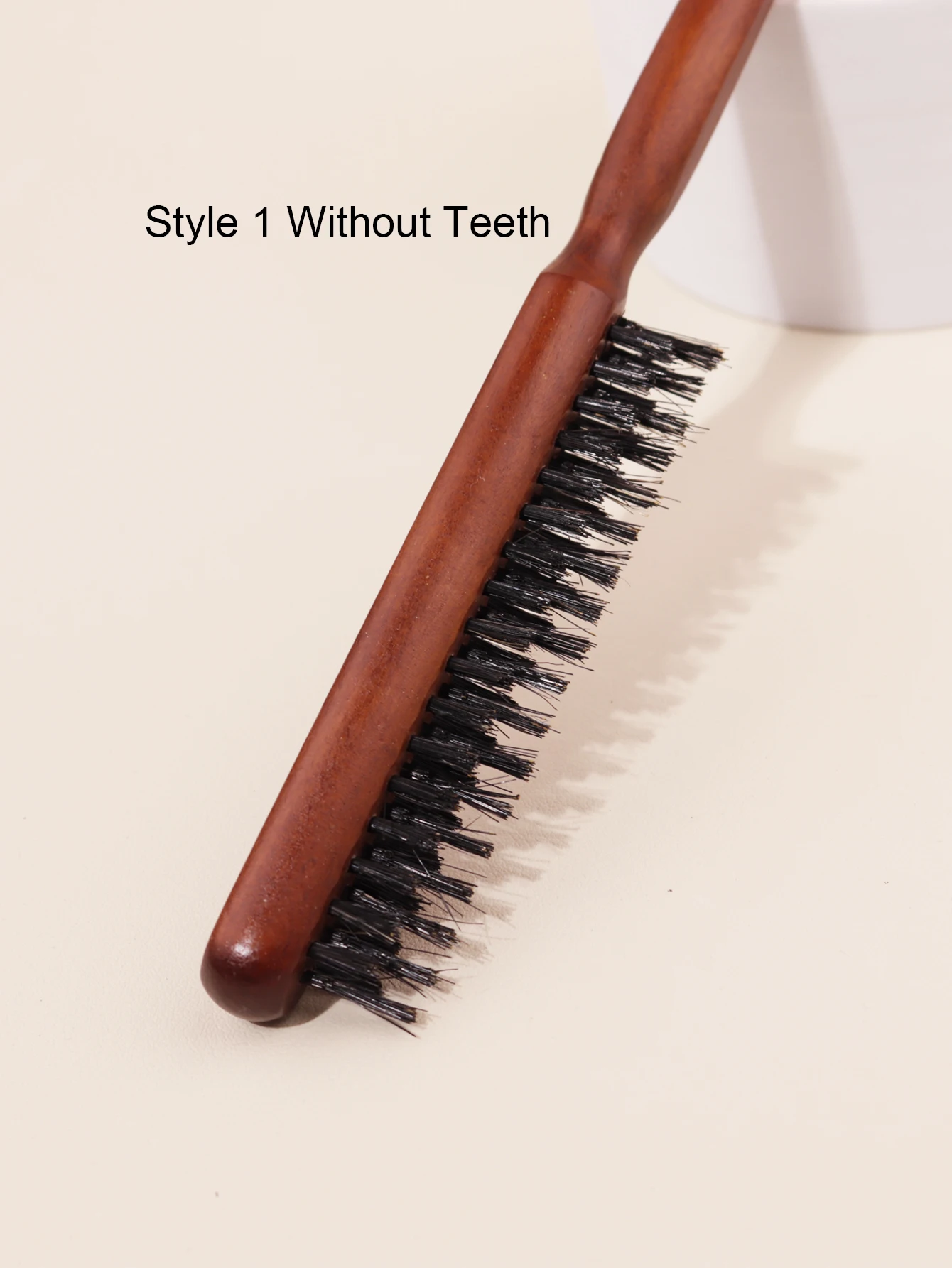 1 piece of wooden mouse tail comb tear comb for hair segmentation for edge control, combing back, smoothing, and fluffiness 5