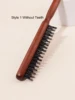 1 piece of wooden mouse tail comb tear comb for hair segmentation for edge control, combing back, smoothing, and fluffiness 5