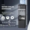 Ice Maker Water Dispenser 27LBS Daily Output Hot Cold Water Supply Child Safety Lock 3-in-1 Functionality Efficient Compressor 2