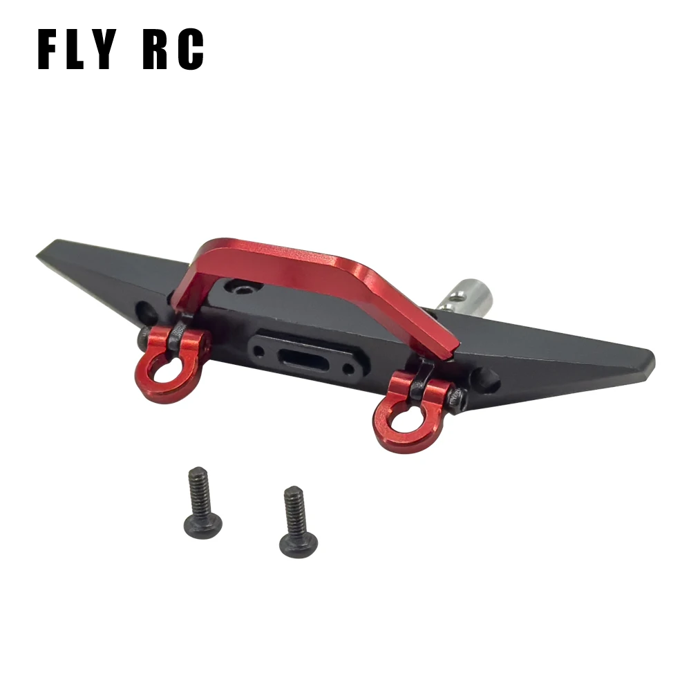 Redcat Ascent 18 Rc Car Upgrade Parts Front Bumper Aluminum Alloy Metal for Remote Control Crawler Accessories 1/18 Scale