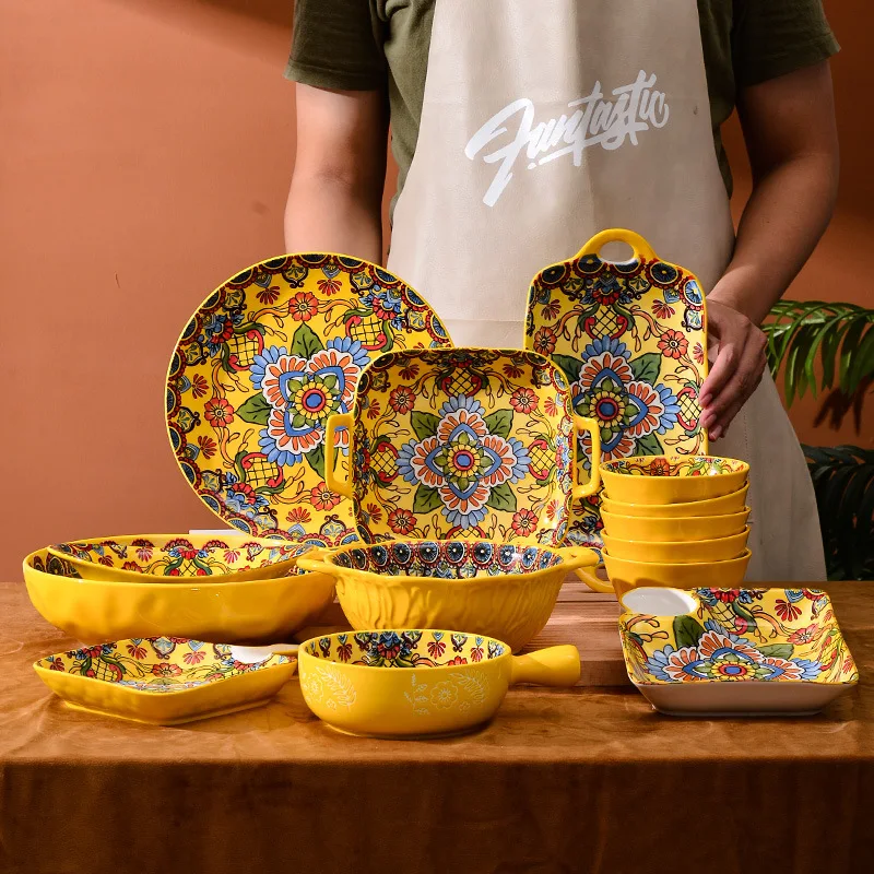 Wholesale Tableware Home Use Vintage Nordic Ceramic Rice Bowl