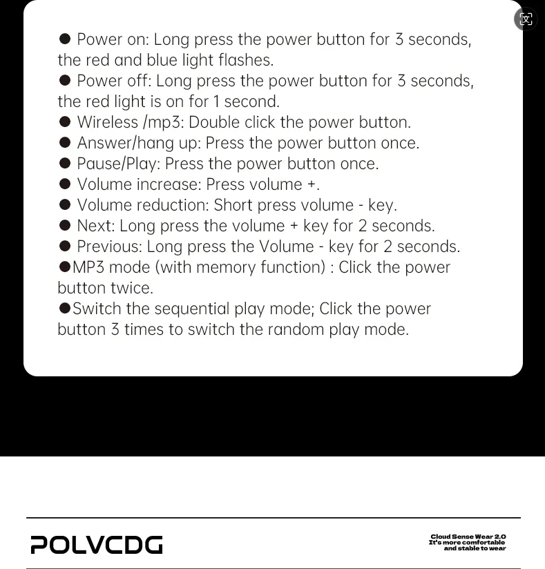 سماعات عظمية رياضية IPX8 مقاومة للماء 32GB