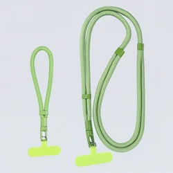 Versatile Anti - Lost Adjustable Phone Strap with Neck & Wrist Options (Light Green)