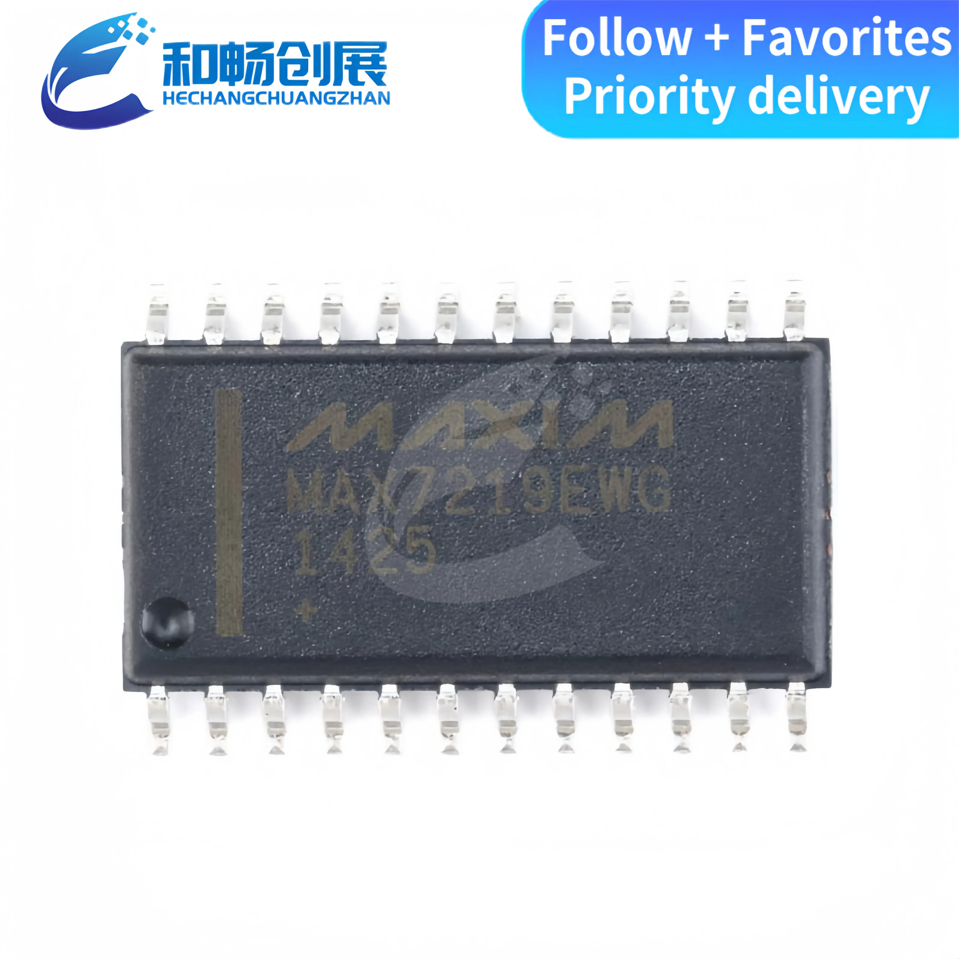

Совершенно новый оригинальный MAX7219EWG + T SOP-24 светодиодный driver 8-цифровой интерфейс SPI