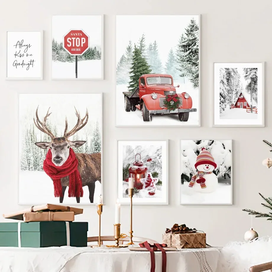 69 Trendgolden™ Winter Christmas Canvas Art Trendgolden
