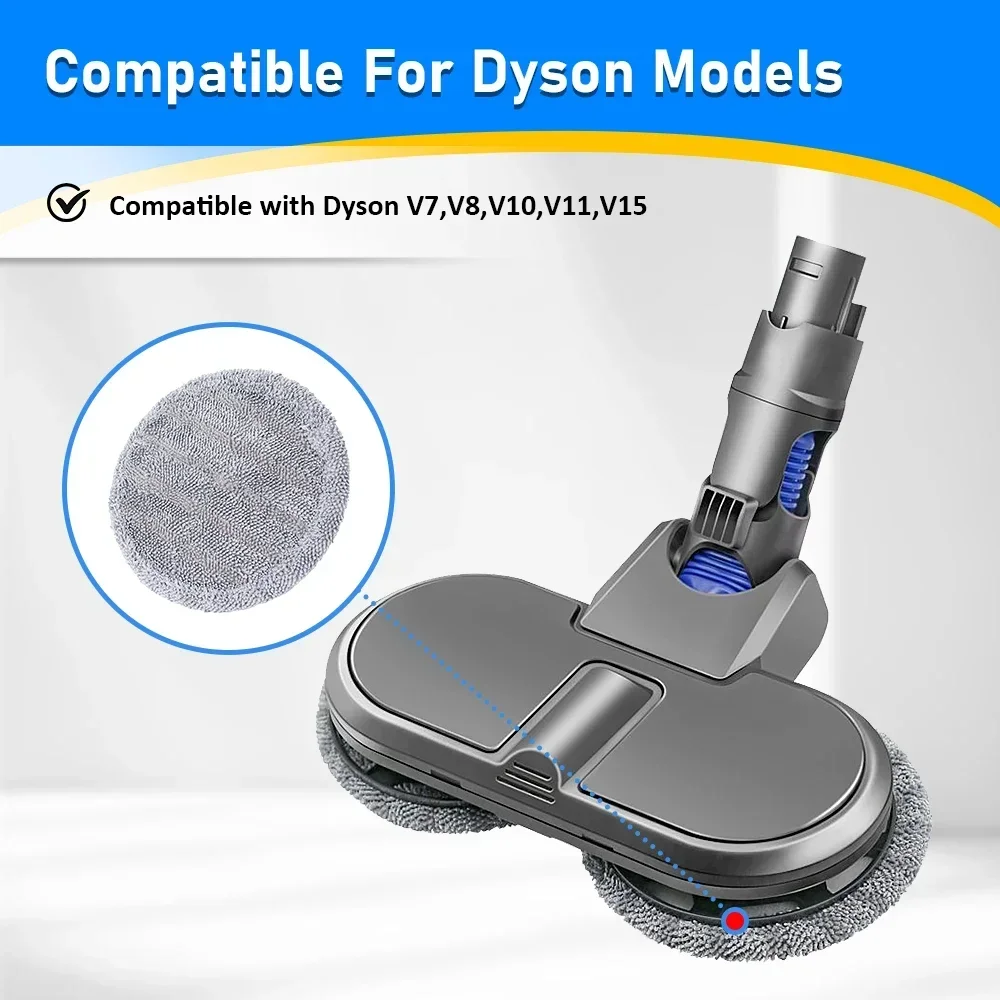 Vacuum Cleaner Accessories Cleaning Electric Mop Cloth For Dyson V6 V7 V8 V10 V11 V12 V15