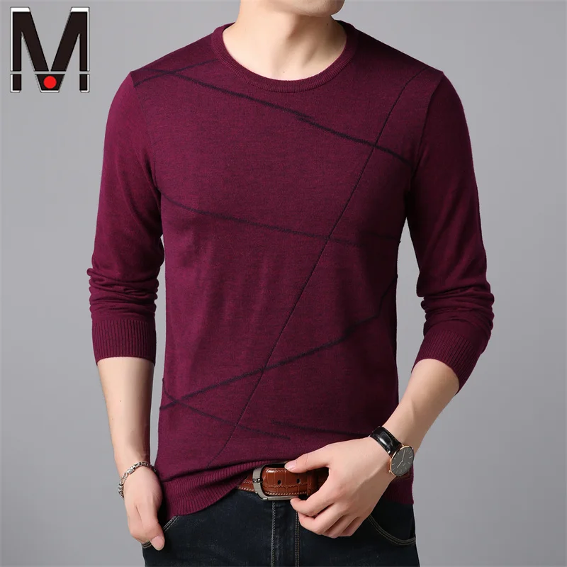 Autumn and Winter New Knitwear Fashion Men's Thickened Sweater Daily Work Coat Knitted Sweater