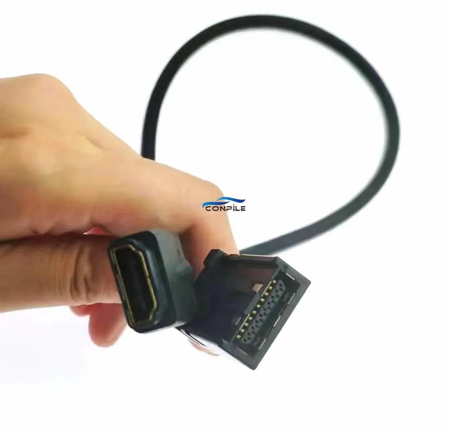

60cm for Honda CRIDER Jade New Accord New Civic HD Line CRV Smart DA Screen HDMI Cable wire harness