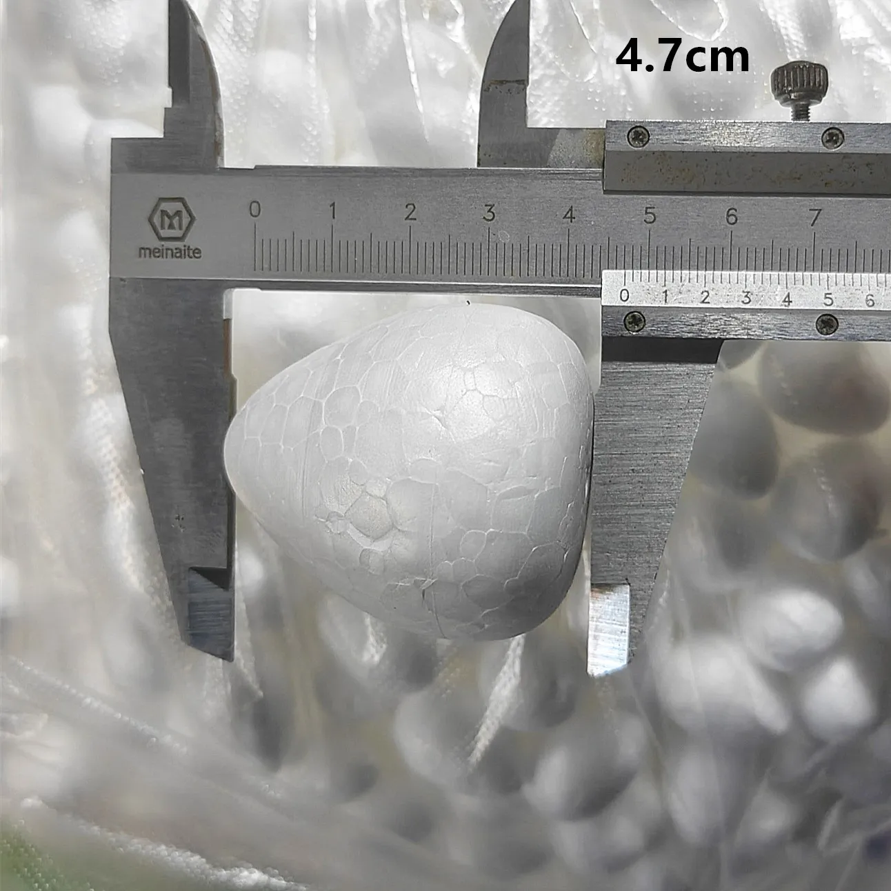 1,5/2/2,5/3/3,5/4/5/5,5 cm DIY Schaumstoffbälle Rosenknospen-Tropfenform Polystyrol-Schaumstoffbälle geeignet für Weihnachten, Hochzeiten, Partys – Detail 8