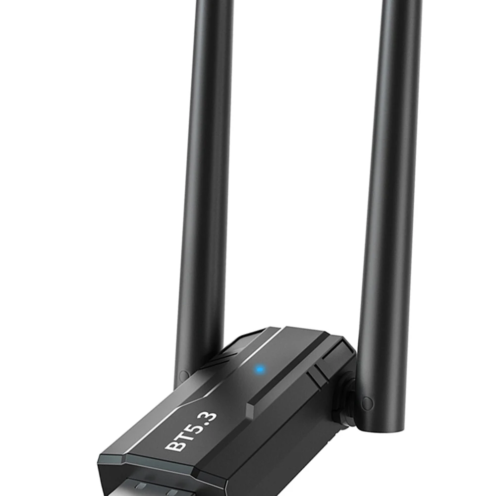 컴퓨터 스피커 마우스용 USB 무선 동글 3Mbps 블루투스 호환 5.3 오디오 음악 수신기 송신기