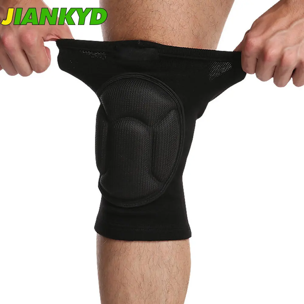 

Knee Pads Comfortable Non-Slip, Thick Extra Foam Cushion for Scrubbing Floors, Gardening, Yoga & Construction, Soft Inner Liner