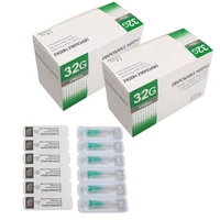 100 aiguilles de mésothérapie stériles Luer Lock 32G (1,5 mm, 2,5 mm, 4 mm, 6 mm, 13 mm) pour injection esthétique et remplissage cutané 2