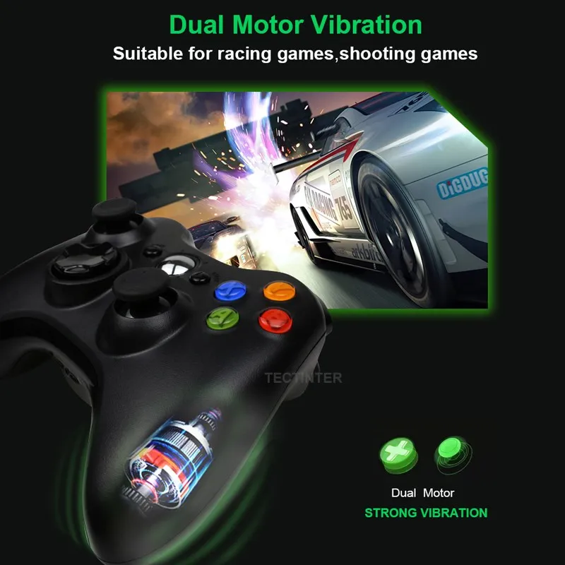 Wireless Game Controller Bluetooth-Compatible for Xbox360