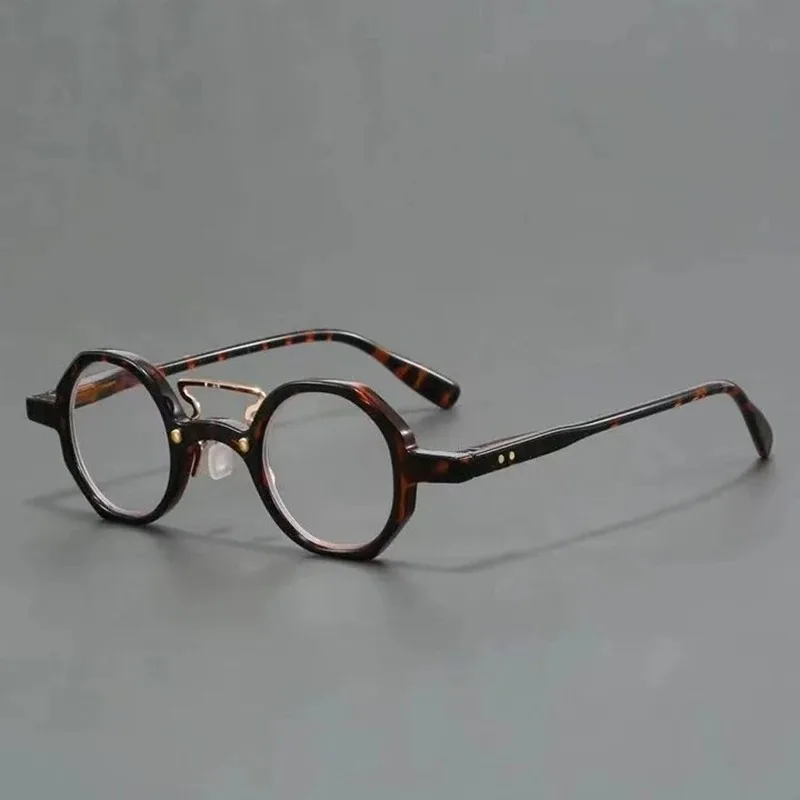 Vintage-Inspired Round Eyeglasses - Ultra-Light Unisex Design