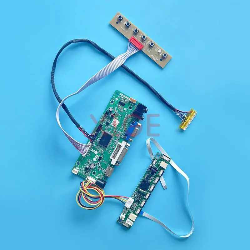 

For LP154WX7 B154EW09 Display Controller Driver Board LVDS 30-Pin 1280*800 DVI VGA Matrix Screen DIY Kit HDMI-Compatible 15.4"