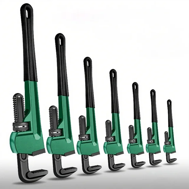 ประแจท่อประปาอุตสาหกรรมคีมจับท่องานหนักประแจแรงบิดประแจอุปกรณ์ทำมือเครื่องมือถอดและติดตั้งท่อประปาอเนกประสงค์ 1