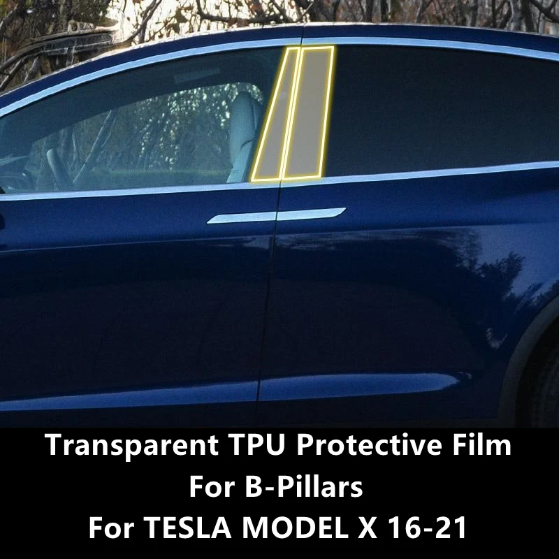 

Прозрачная фотопленка для ремонта от царапин TESLA MODEL X 16-21 B