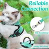 Cat Harness Lead Leash Set Adjustable Reflective Escape Proof Pet Mesh Vest Harness Puppy Dog Collar Small Dog Cat Pet Supplies 4