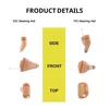 Rexton Inox Super Invisible Hearing Aids CIC Digital  Ear Sound Amplifier App Adjustable   For Mild to Moderate Deafness 3