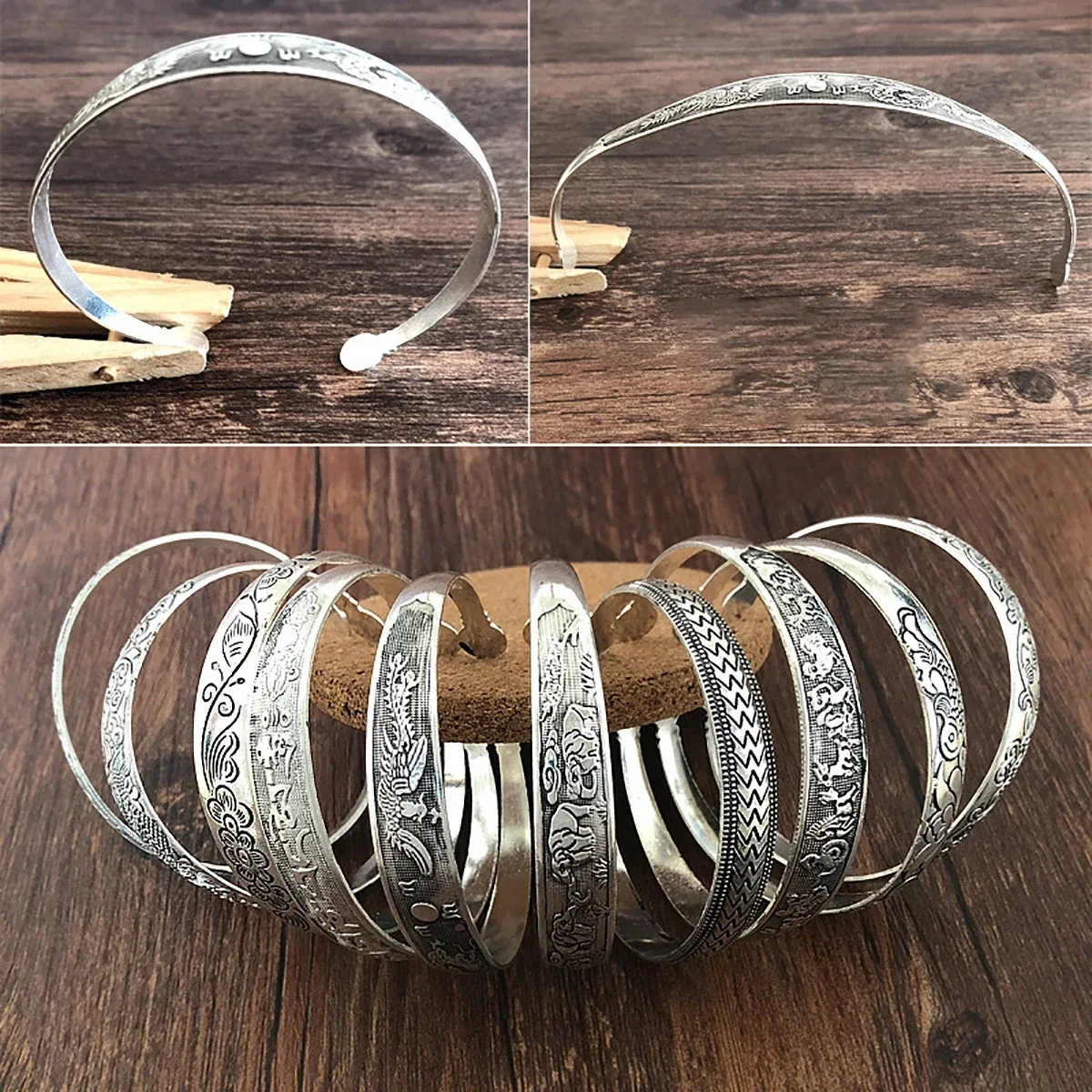 Retro Cuff Bracelet Image 5