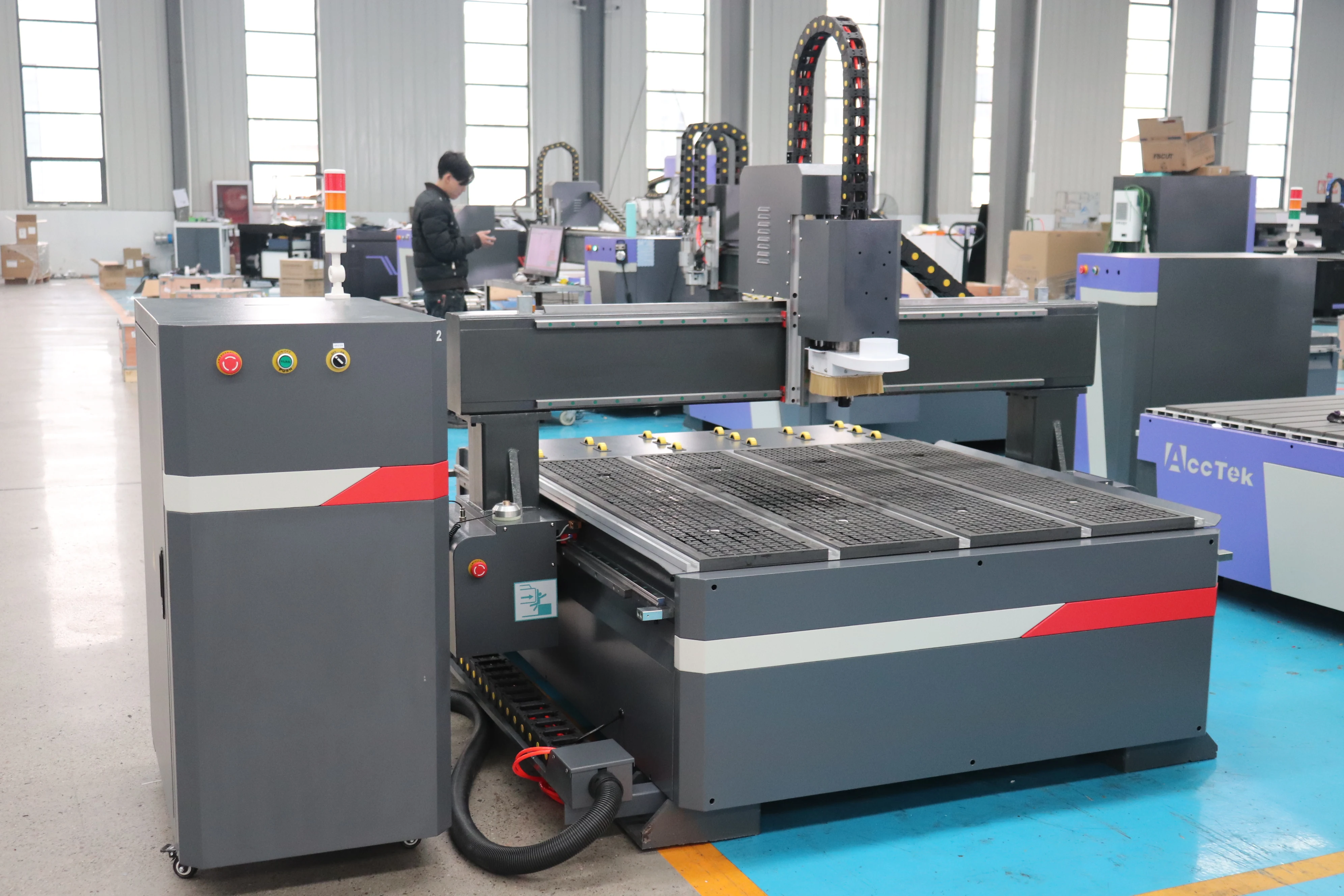 

Hot sale 4*8 feet 5*10 1325 1530 3 axis 4axis CNC Router Price for Furniture Wood Door MDF Aluminum soft Metal