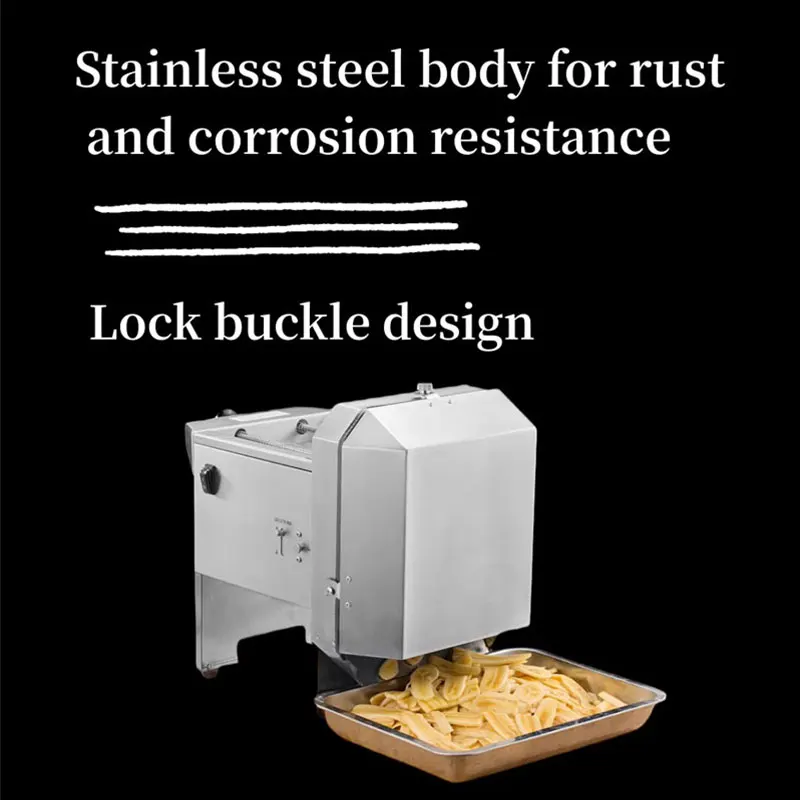 Electric Banana Cutting Machine Plantain Banana Slicer Plantain Multi Cutting Chips Machine 4