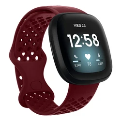 Vibrant Multicolor Waterproof Silicone Watchband - Soft, Breathable & Stylish Bracelet for S (3)