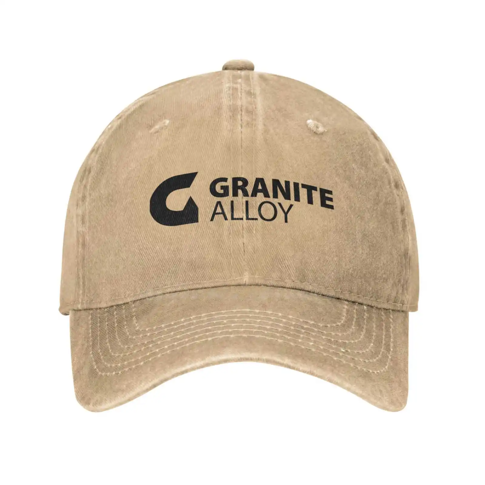 

Granite Alloy Logo Fashion quality Denim cap Knitted hat Baseball cap