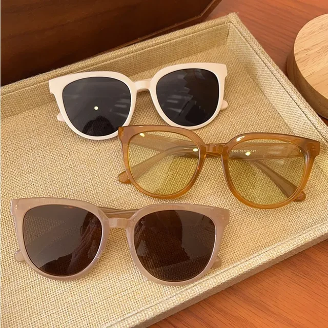 Vintage Sunglasses Women Travel Sunscreen UV400 Versatile Sun Glasses Luxury Designer Men Sunglass 1
