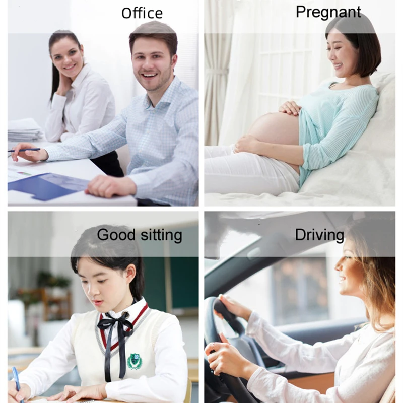 3D Orthopedic Seat Cushion Memory Foam Breathable Office Cushion Tailbone Waist Pain Relief Protect Lumbar Home Car Seat seat cushions