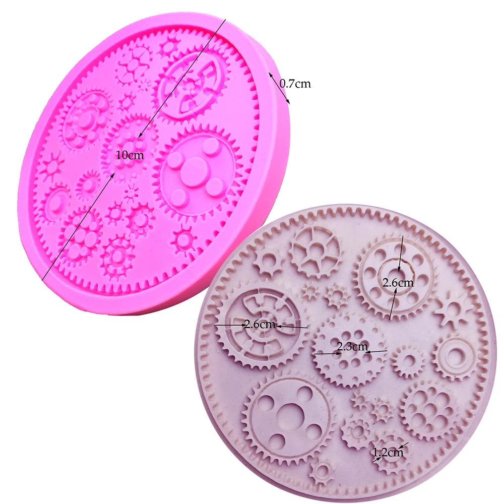 MYPRACS Set di 6 stampi in silicone barocco per cioccolato fondente per decorare torte, pasta di gomma, cupcake, caramelle, cioccolato, argilla polimerica