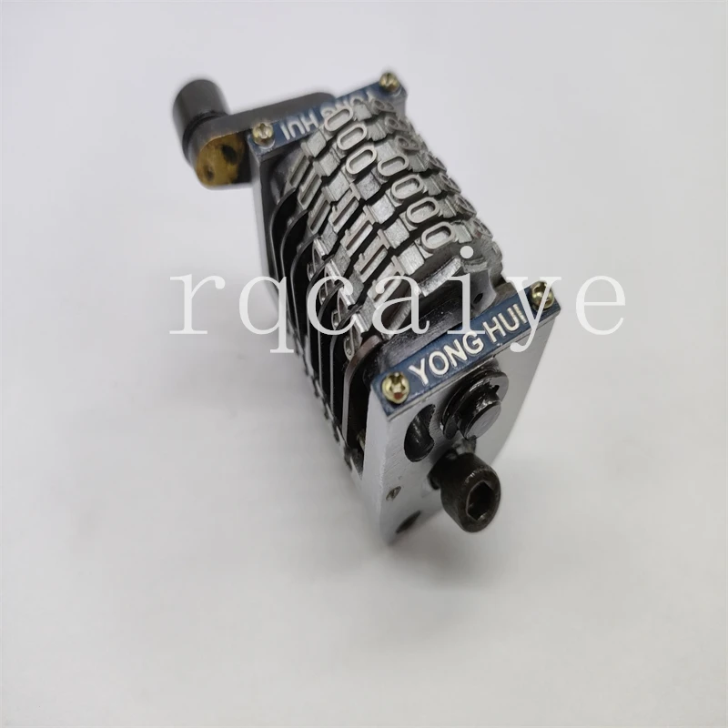 1 PCS No Spring GTO 7-digits 3 Sinking Numbering Machine