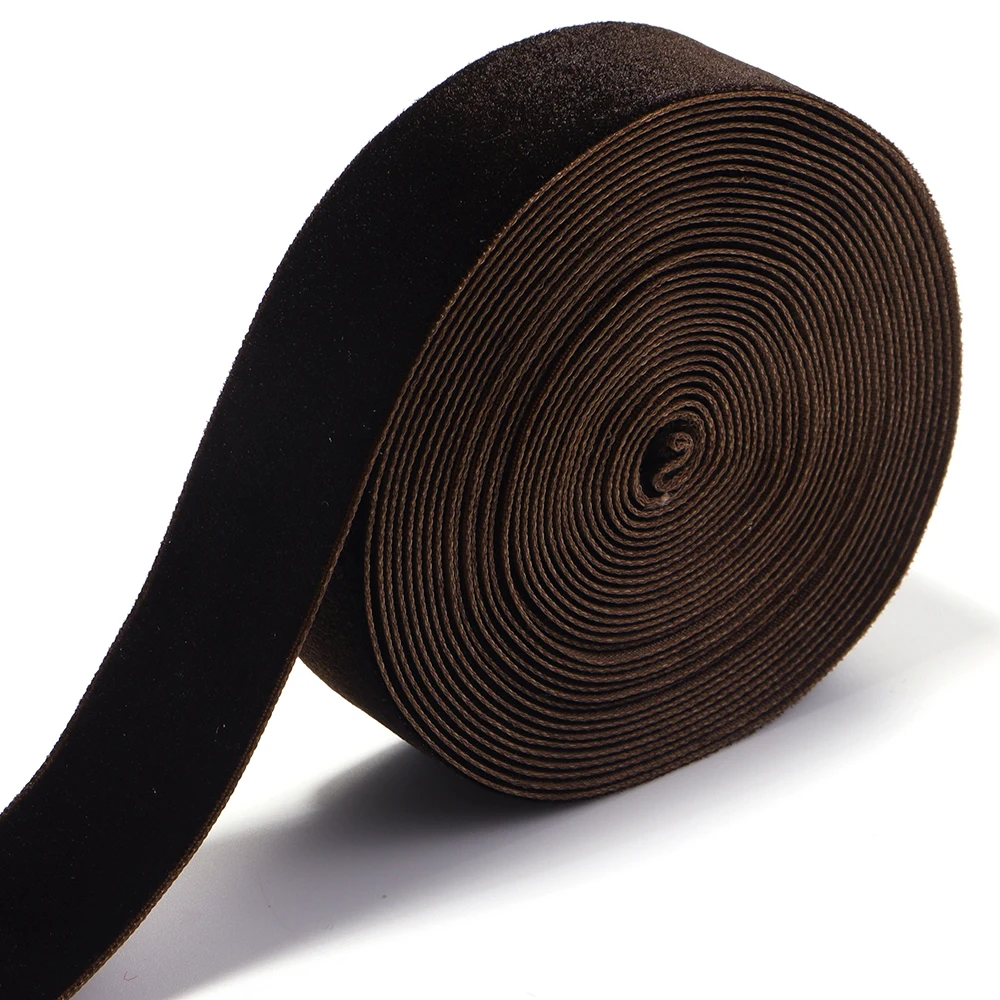 Wine Red Velvet Ribbon for Gift Packaging & Decorations