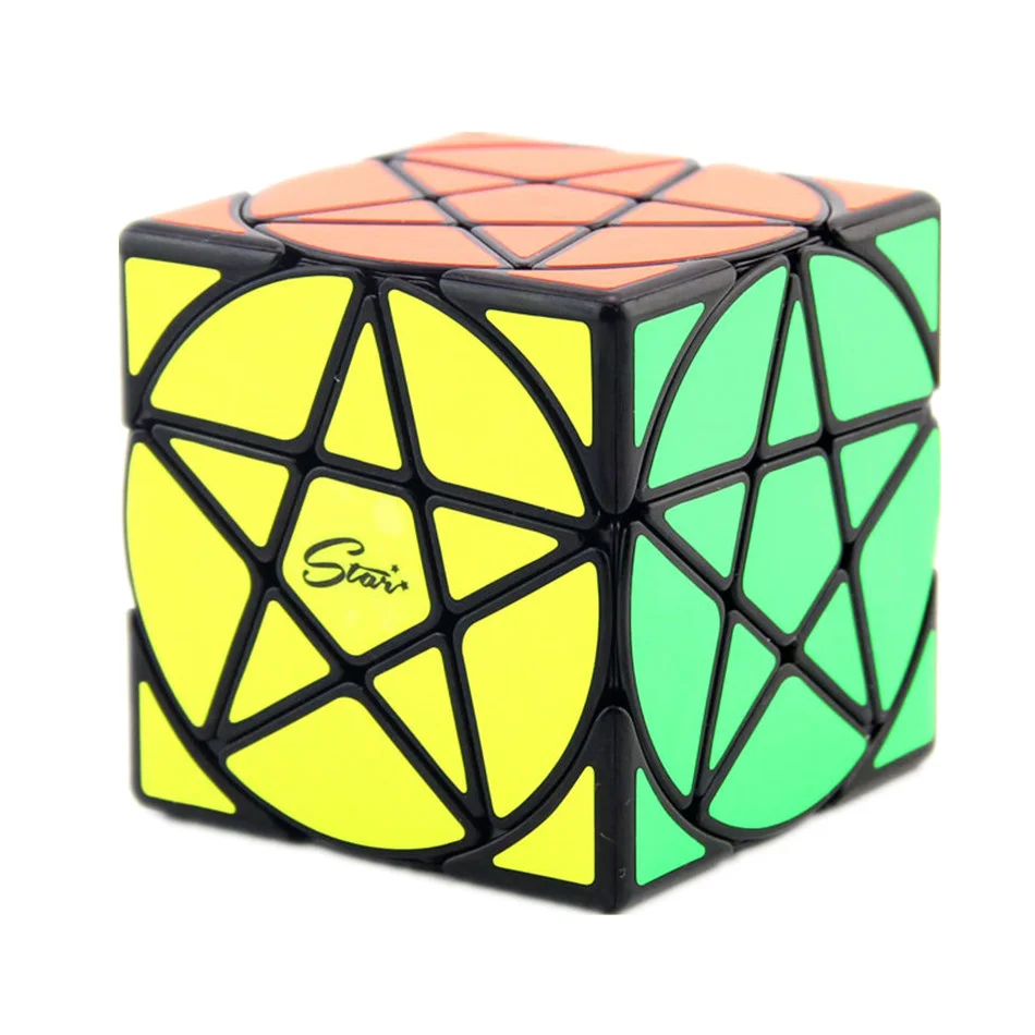 

Original Gift Box Qiyi Mofangge Pentacle Cube Geometry-shape Star Cube Stickerless Speed Cube Puzzles Magic Cubes Children Toy