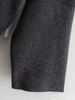 ZBZA Women Loose Asymmetric Scarf Knit Jacket Solid Long Sleeve Single Button Side Slit Cardigan Fall Winter New Lady Outerwear 6