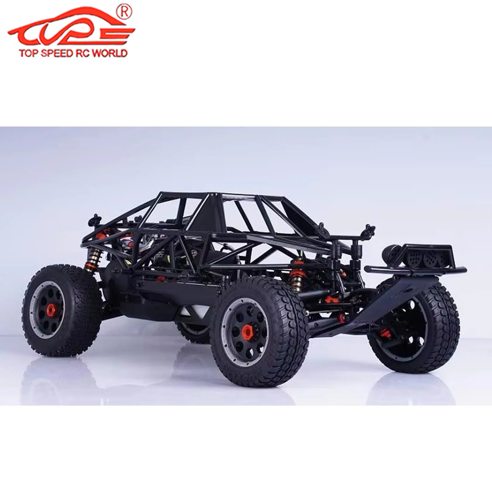 Kit Cage Roulante Plastique 1/5 RC pour HPI ROFUN BAJA 5T 5SC